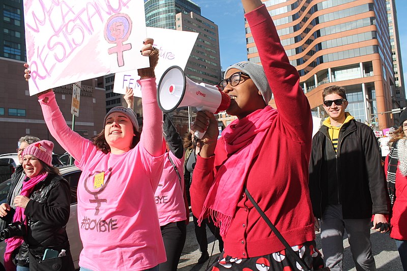 Womens march Baltimore Image Elvert Barnes