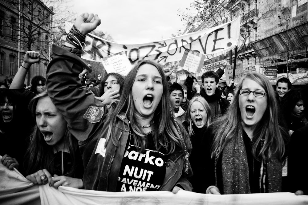 November 22, 2007, Paris. Photo: Philippe Leroyer