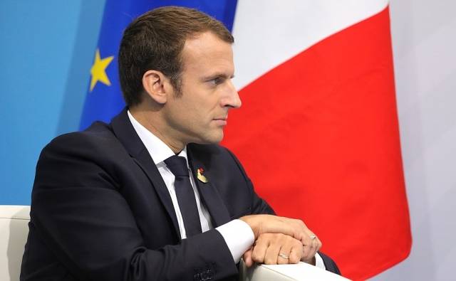 Emmanuel Macron Foto Kremlin ru