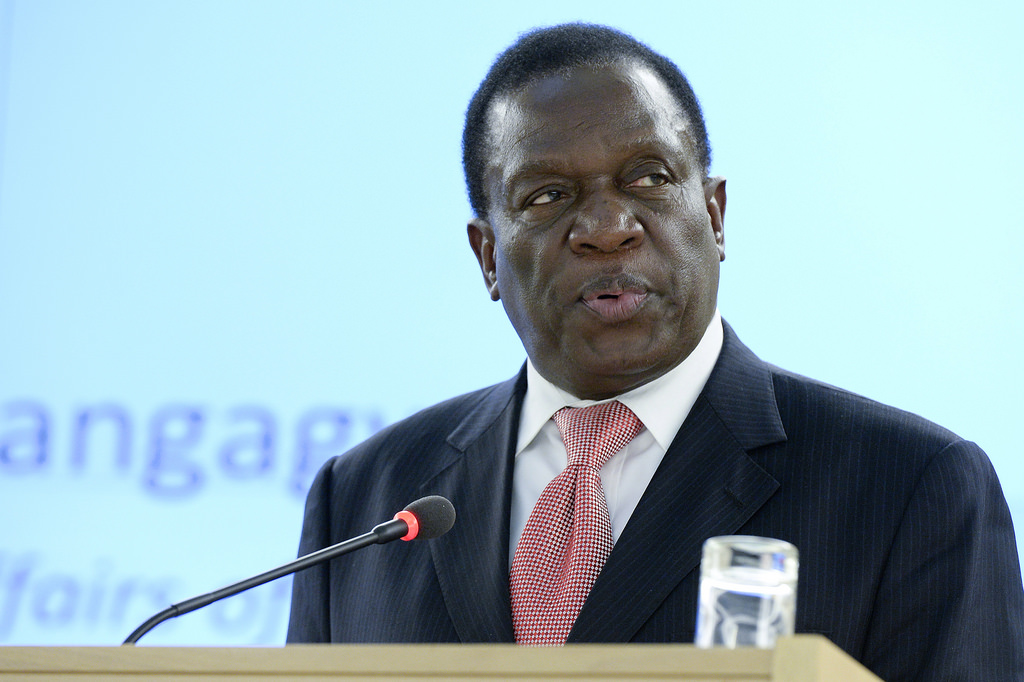 Emmerson Mnangagwa Image Jean Marc Ferré